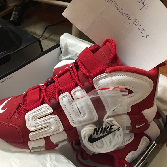 AUTHENTIC NIKE X SUPREME “SUPTEMPO” Size 8 men’s - Picture 3 of 4